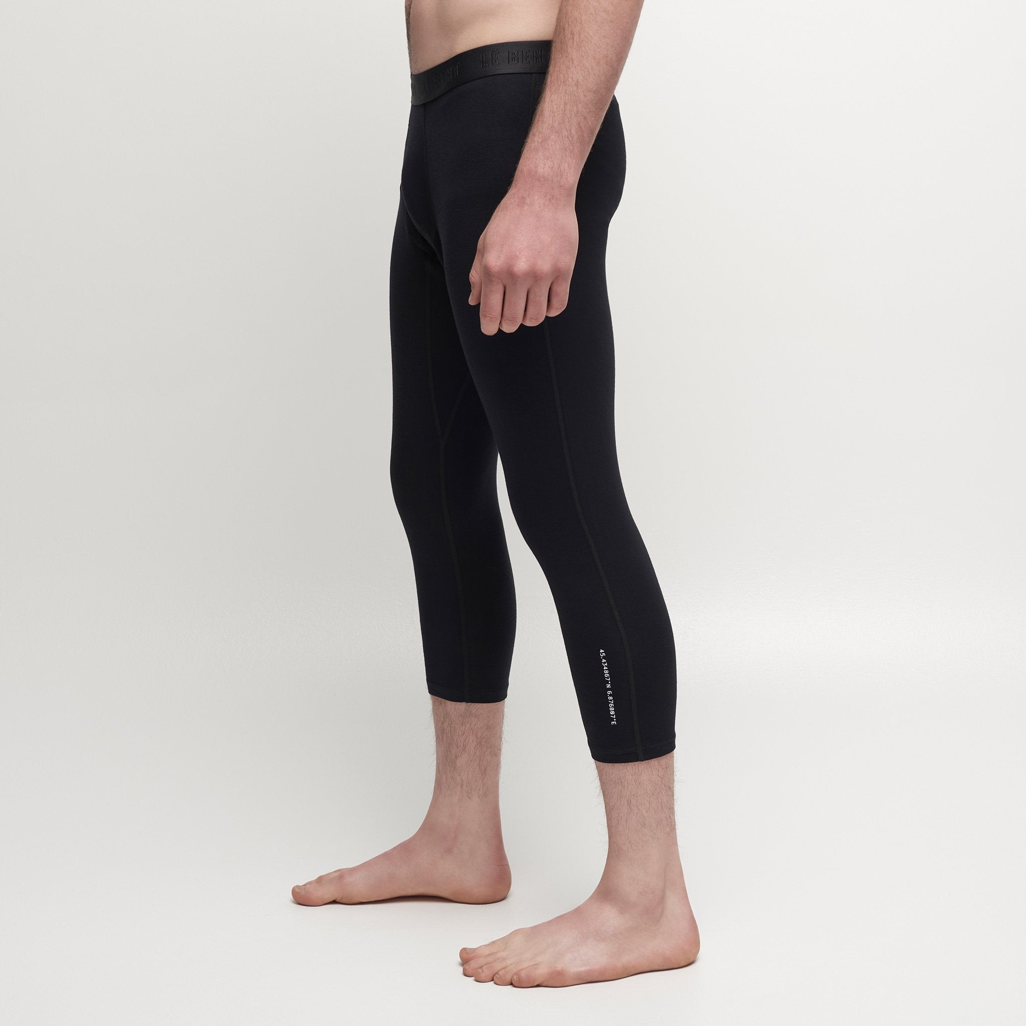 Mens Merino Core Lightweight 3/4 Base Layer Bottom