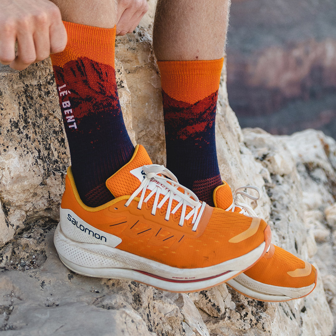 Mickey Graglia Pro Series Zero Cushion Merino 3/4 Crew Sock