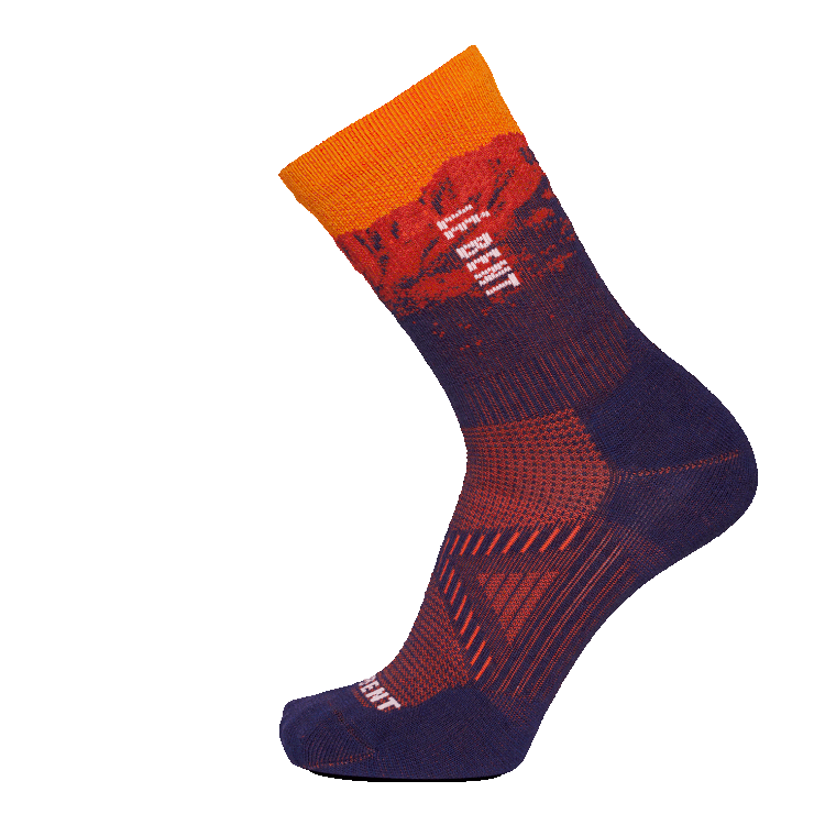 Mickey Graglia Pro Series Zero Cushion Merino 3/4 Crew Sock