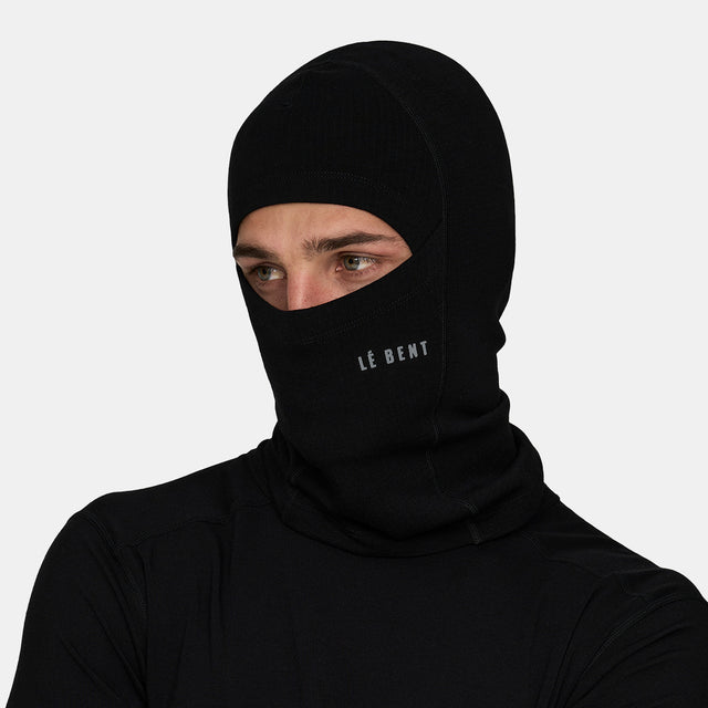 Heavyweight Grid Fleece Merino Balaclava