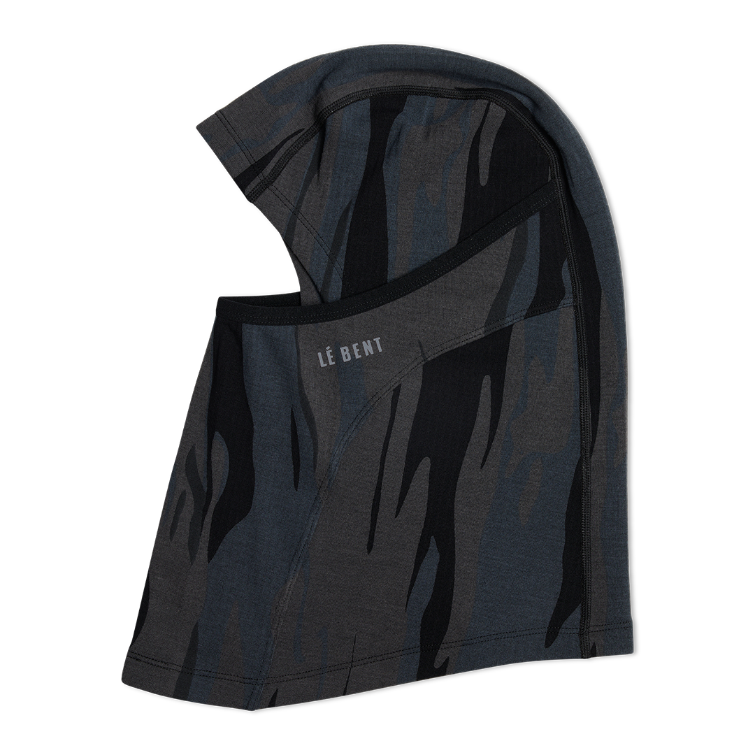 Heavyweight Grid Fleece Merino Balaclava