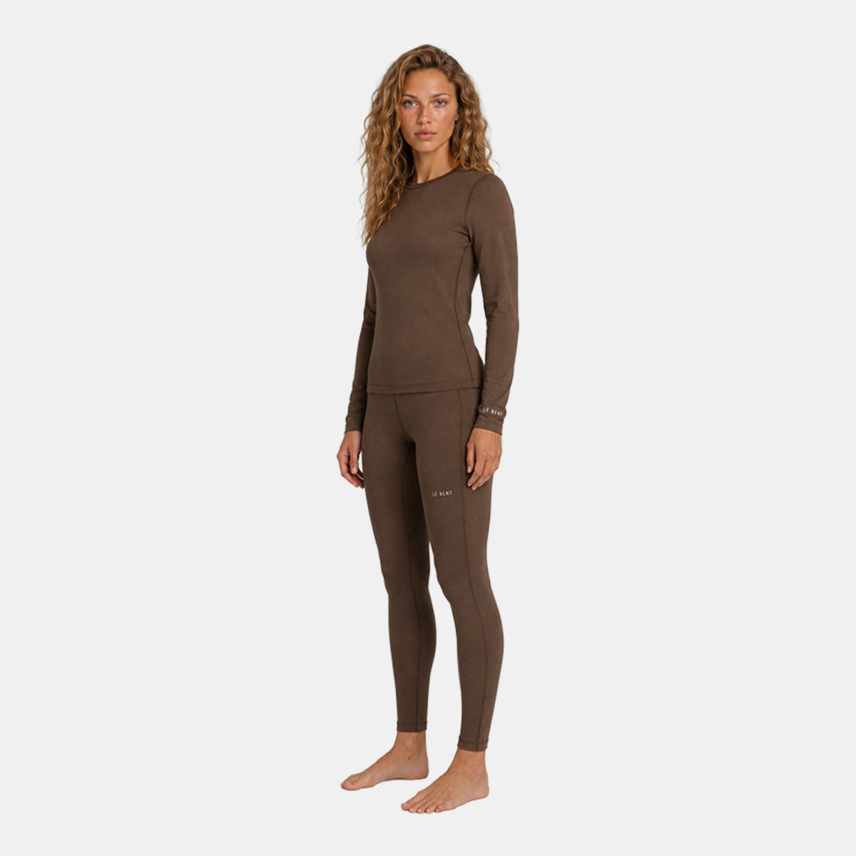 Womens Merino Midweight Base Layer Crew