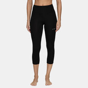 Womens Merino Heavyweight Grid Fleece 3/4 Base Layer Bottom