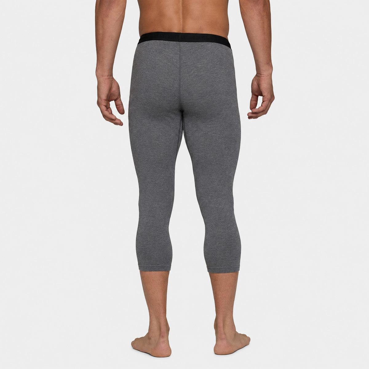 Mens Merino Midweight 3/4 Base Layer Bottom