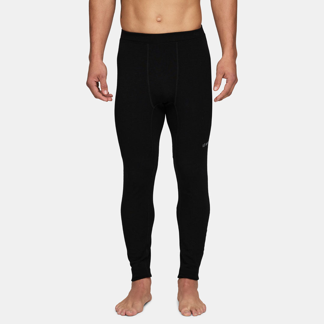 Mens Merino Heavyweight Grid Fleece Base Layer Bottom