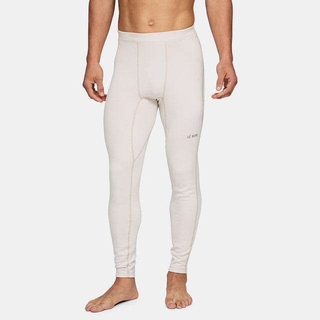 Mens Heavyweight Grid Fleece Bottom Base Layer