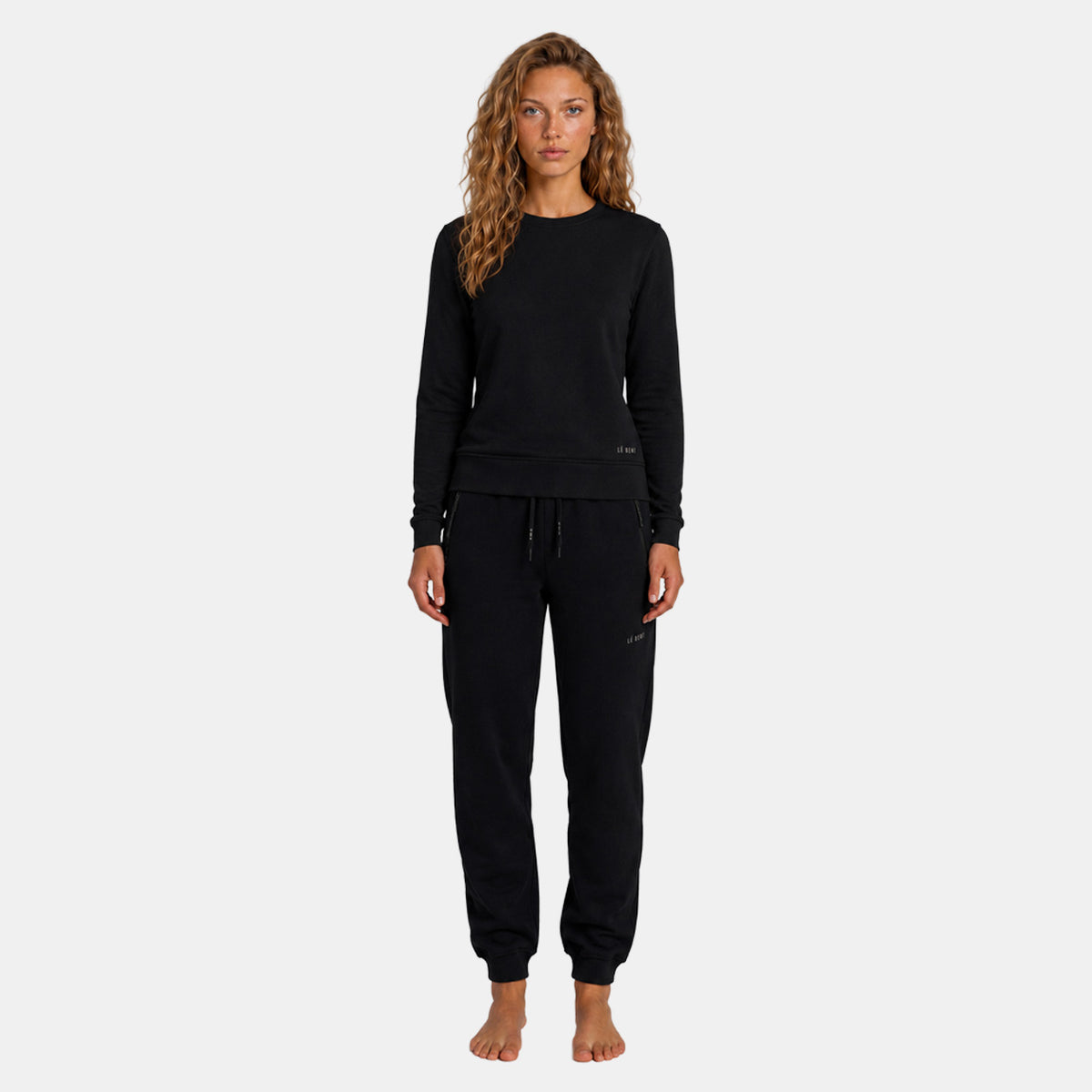 Womens Merino Heavyweight Grid Fleece Sweater