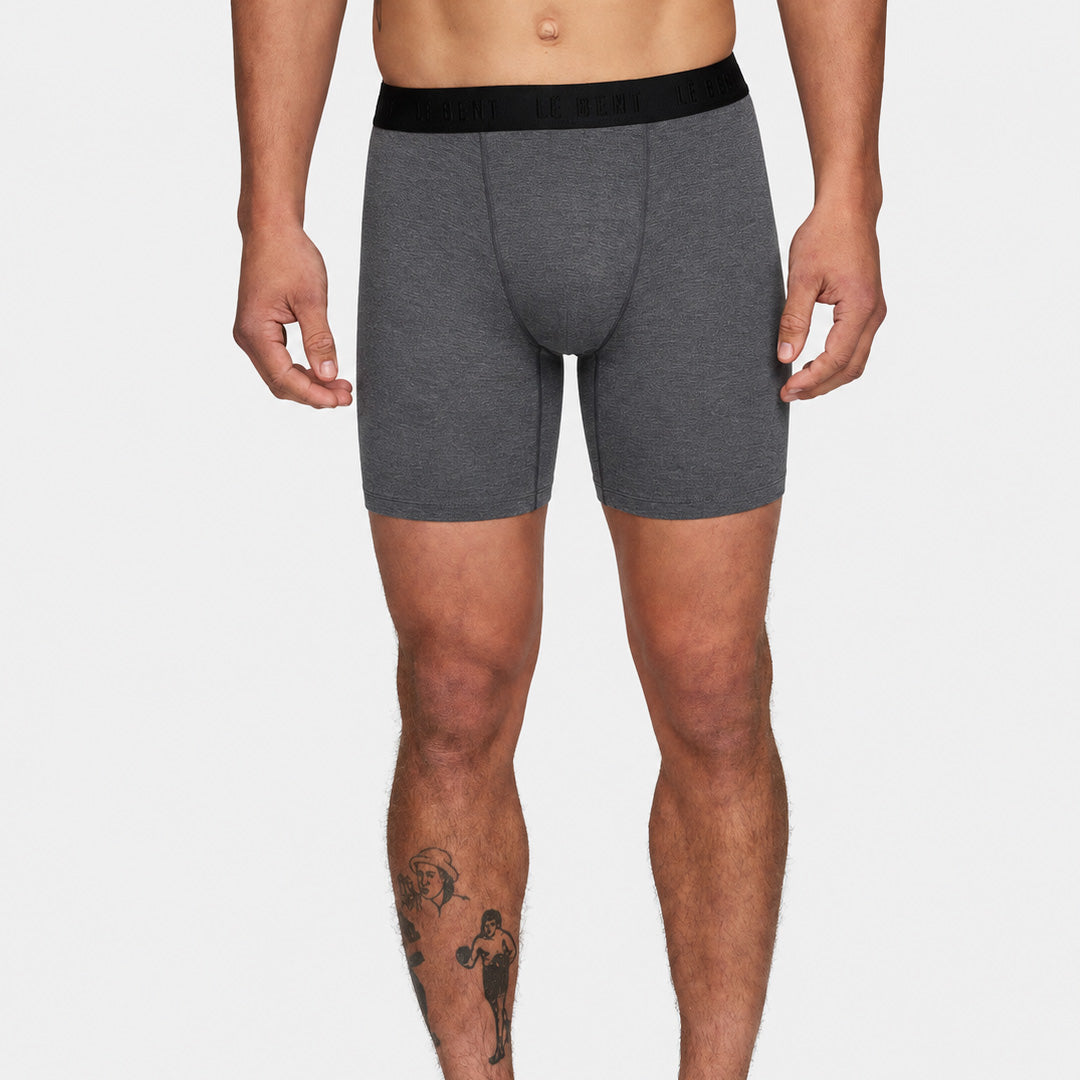 Mens Merino Lightweight 6 inch Boxer