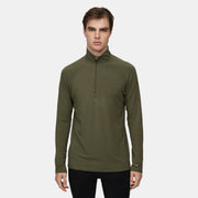 Mens Merino Midweight Base Layer 1/4 Zip