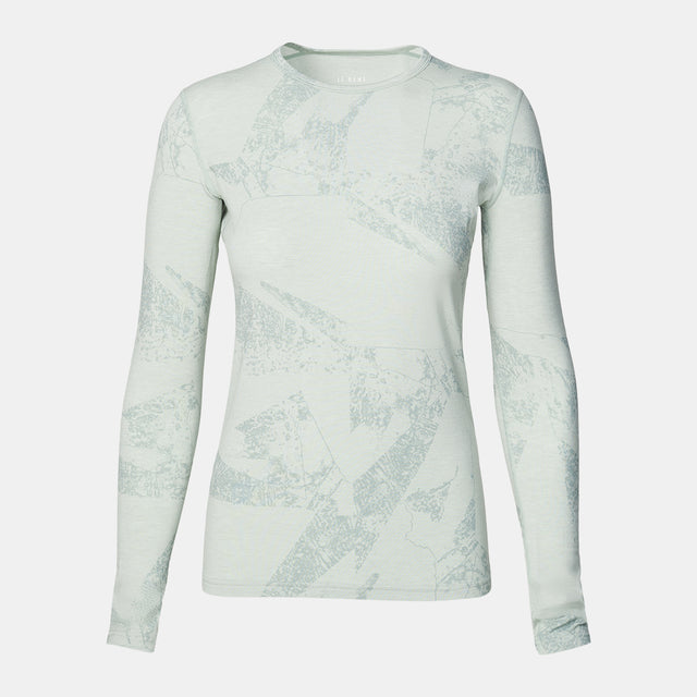 Womens Fractal Lightweight Crew Base Layer