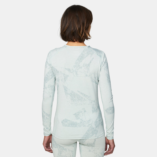 Womens Fractal Lightweight Crew Base Layer