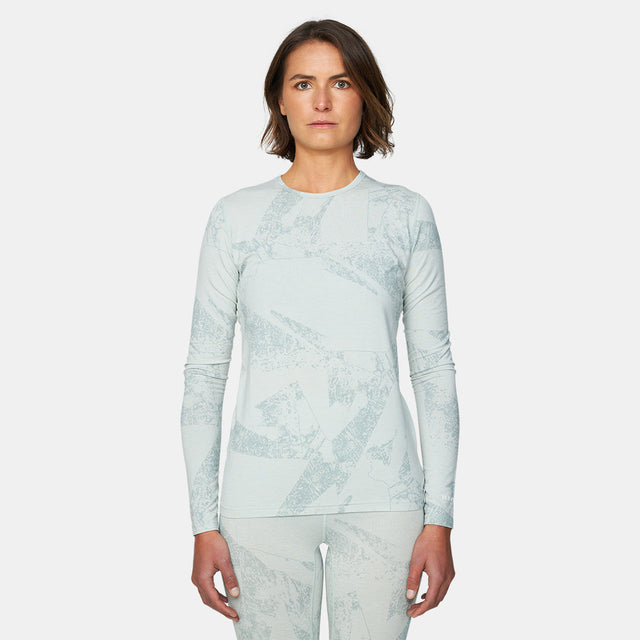 Womens Fractal Lightweight Crew Base Layer