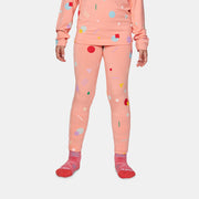 Kids Merino Confetti Midweight Base Layer Bottom