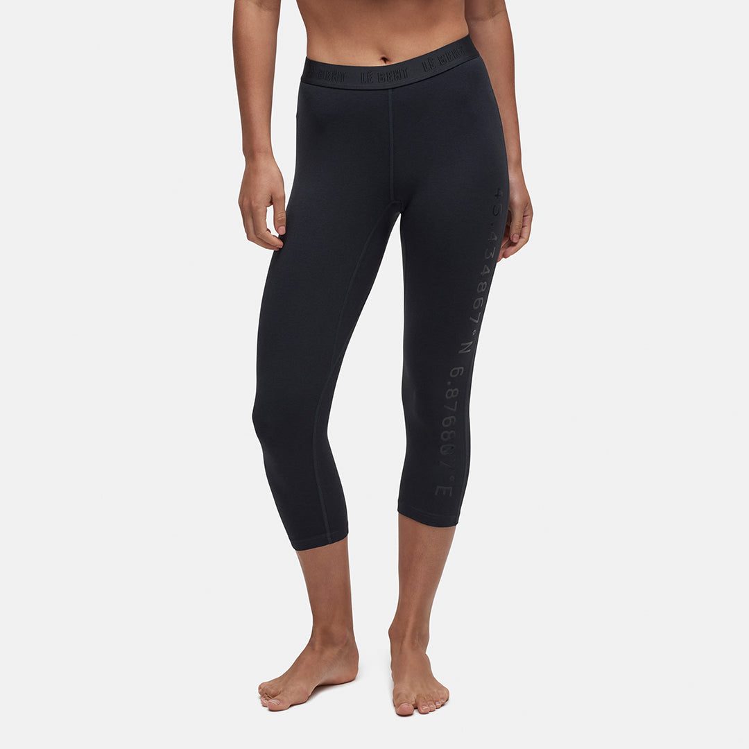Womens Merino Core Midweight 3/4 Base Layer Bottom