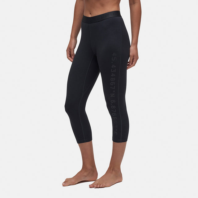 Womens Core Midweight 3/4 Base Layer Bottom