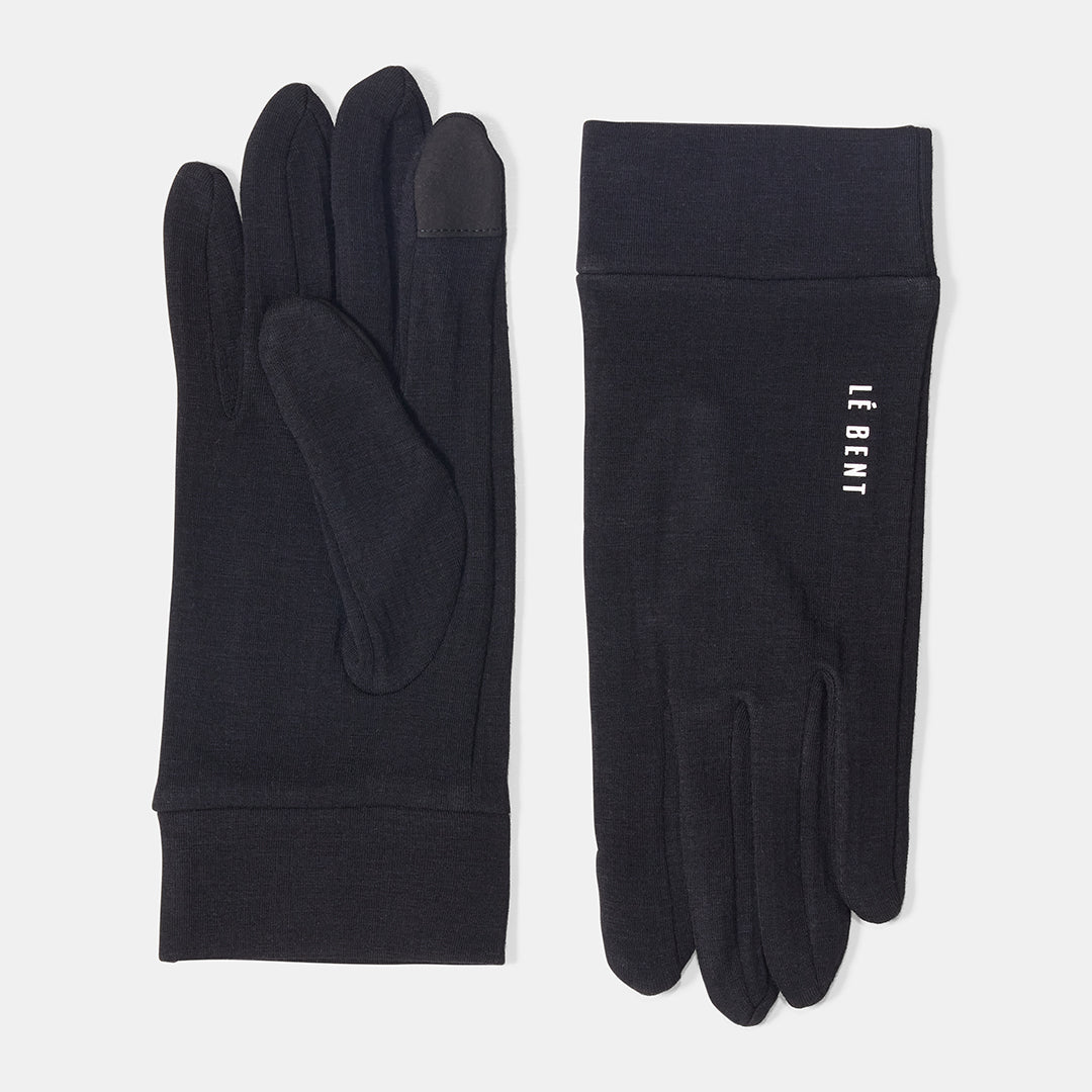 Heavyweight Grid Fleece Merino Glove Liner