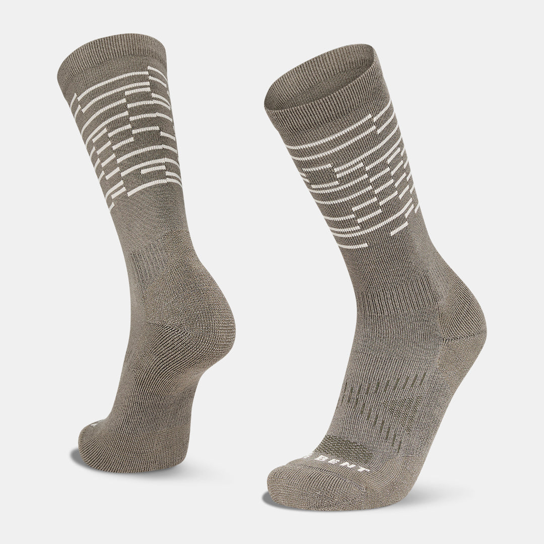 Light Cushion Merino Terra Crew Sock