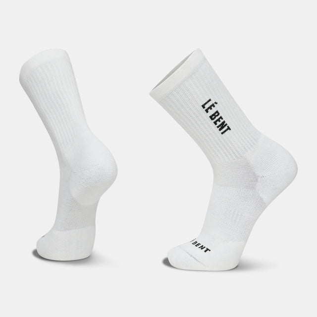 Targeted Cushion Logo Ribbed 3/4 Crew Sock