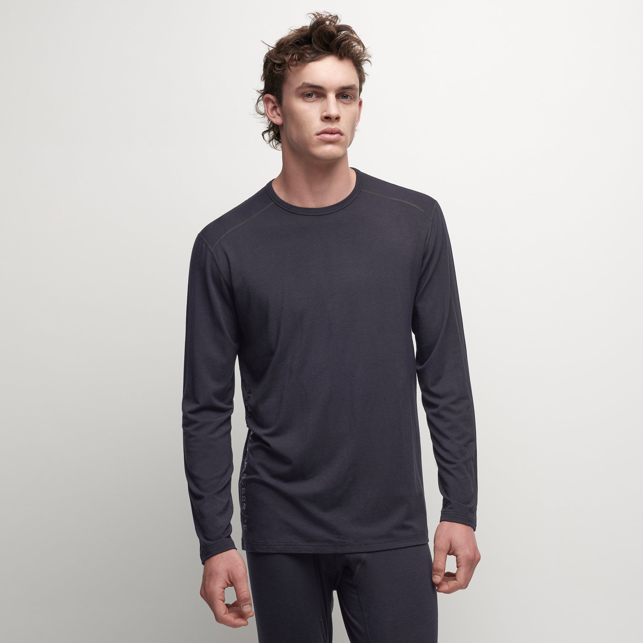 Mens Merino Core Midweight Crew Base Layer