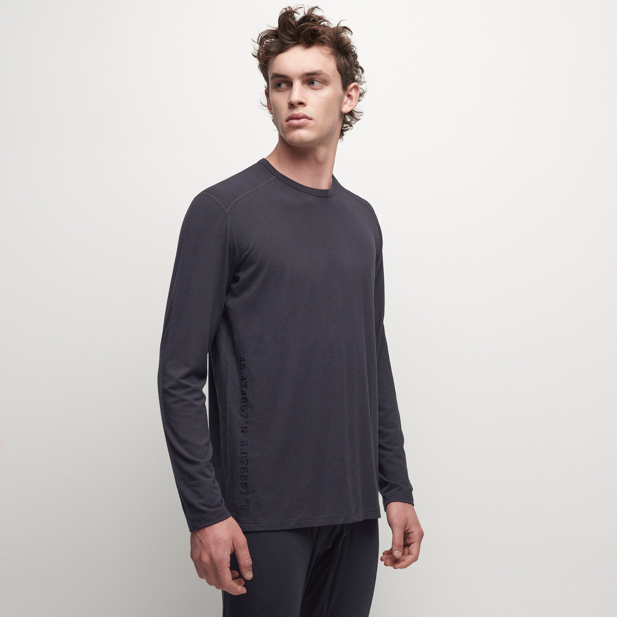 Mens Merino Core Midweight Crew Base Layer