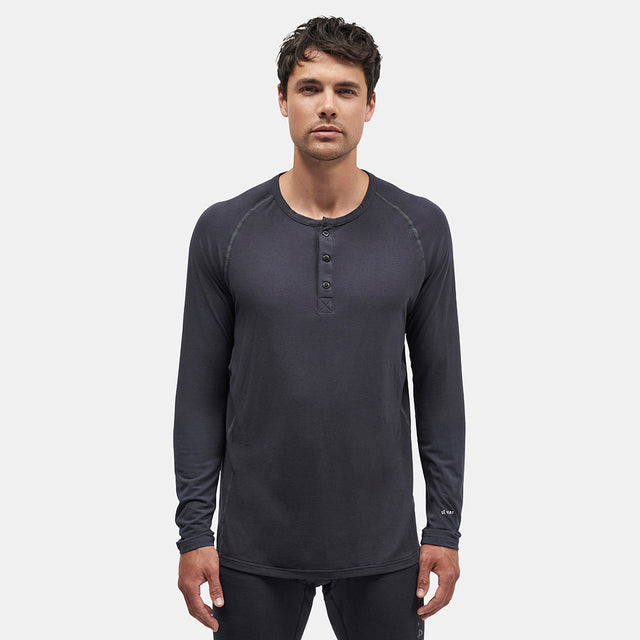 Mens Lightweight Tech Henley