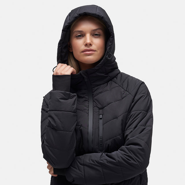 Womens Genepi Wool Insulated Hooded Jacket