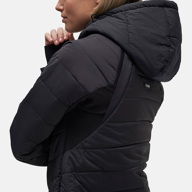 Womens Genepi Wool Insulated Hooded Jacket